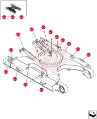 Схема (E235BSR) - CRAWLER EXCAVATOR (5/07-) YF02F00027P1
