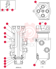 Схема (E235BSR) - CRAWLER EXCAVATOR (5/07-) YN55V01063P1