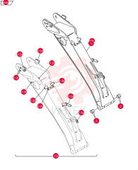 Схема (E235BSR) - CRAWLER EXCAVATOR (5/07-) YF06B00007F1