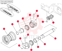 ROLLER ASSY, TRACK LQ64D00030F1
