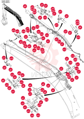 HYD LINES, BOOM YF42H00034F1 (2)