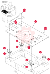 PLATE INSTAL, FLOOR YB03M00029F1