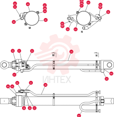 HYDRAULIC CYLINDER KUV0270 (2)