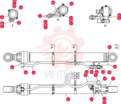 HYDRAULIC CYLINDER KUV0186 (2)