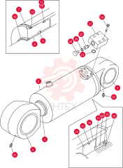 HYDRAULIC CYLINDER KUB0156 (2)