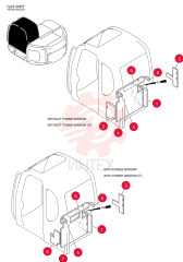 CAB ASSY (WITH POWER WINDOW) YF02C00006F2