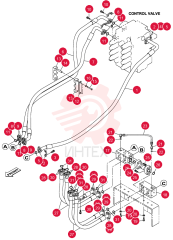 HYDRAULIC HOSE,31.80 mm ID x 2510.00 mm