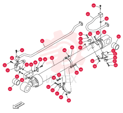HYDRAULIC CYLINDER KUV10390 (1)