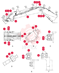 HYD. TUBE,38.6 mm ID x 48.6 mm OD KUV0217 (4)