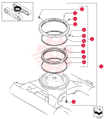 SLEWING RING YN40F00020F1