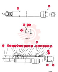 BUCKET CYLINDER YX01V00005F4