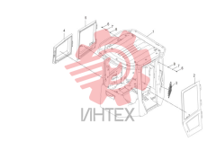 Дверь кабины левая 47C2820_000_00