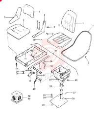 DRIVER SEAT D5NN400B