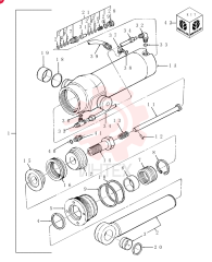 HYDRAULIC CYLINDER D8NNB579BE