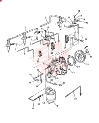 FUEL SYSTEM INJECTOR E4NN9F593BA