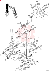 ARM ASSY, STANDARD 0.98M (3 FT 2 IN) (PU12B00049F1)