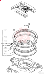 SLEWING RING ASSY (PF40F00002F1)