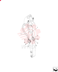 Hyd. Lines, Arm 0.98m (Nibbler & Breaker)