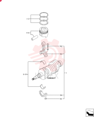 PISTON RING SET VAMM433152