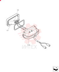 Light Assy. (Hand Rail) PU80E00007F1 (1)
