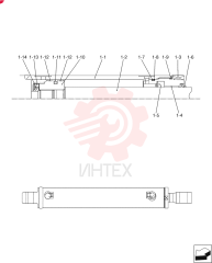 Cylinder Instal (Crawler) PU01V00034F1 (2)