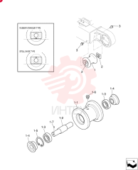 Roller Assy., Track PU64D00015F1