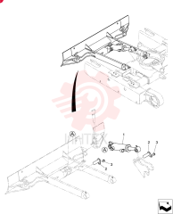 Cylinder Instal (Dozer) PU51B00026F1 (1)