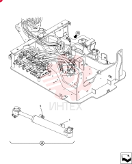Hyd. Lines,  Cylinder PU42H00024F1