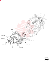 Power Take-Off Assy. PU30P00013F1 (1)
