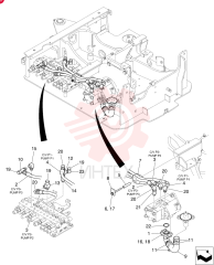 Hyd. Lines,  Pump PU30H00014F1