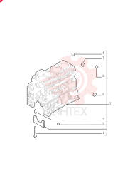 CYLINDER BLOCK,4 Cylinders