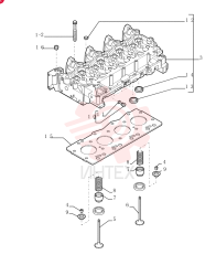 CAPTIVE WASHER SCREW,Wash Hd, M12 x 1.75 x 73