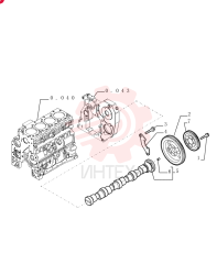 FLANGE BOLT,Hex, M8 x 1.25 x 40mm