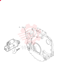 STARTER MOTOR,12V, 2.7kW 86992395 (1)