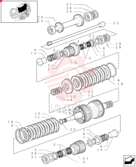 WASHER,50mm ID x 70mm OD x 4mm Thk 9968279 (1)
