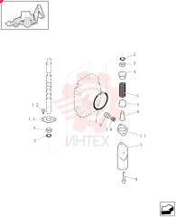 SEALING RING,0.139" Thk x 0.984" ID, -214, Cl 5, 75 Duro 9968495 (1)
