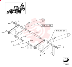SPACER,38mm ID x 995.5mm L