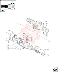 REAR AXLE 87542397