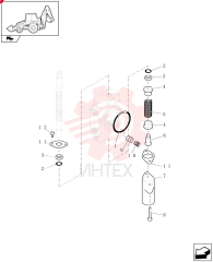 SEALING RING,0.139" Thk x 0.984" ID, -214, Cl 5, 75 Duro 9968495 (1)