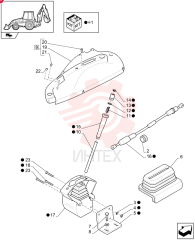 LEVER ASSY & KNOB 84135254