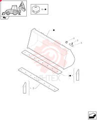 CUTTING EDGE,Weld on, 8 Holes, 150mm W x 2250mm L 85801044 (1)