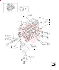 CYLINDER BLOCK,4 Cylinders