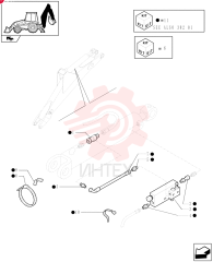 HYD CONNECTOR,1-3/16-12 ORS x 1-3/16-12 ORS