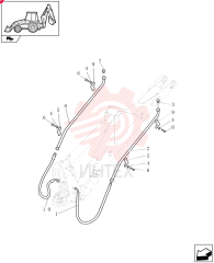 HYDRAULIC HOSE,19.05mm ID x 950mm L 85819619 (3)