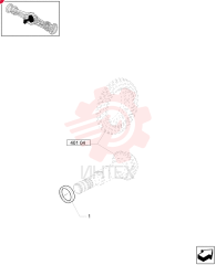 SHIM,40.1mm ID x 50mm OD x 2.5mm Thk 9968037 (2)
