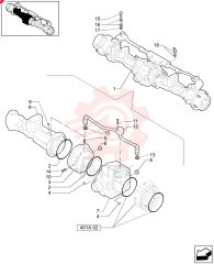 REAR AXLE 85826235