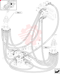 FLEXIBLE HOSE,6mm ID x 980mm L 85827084 (2)