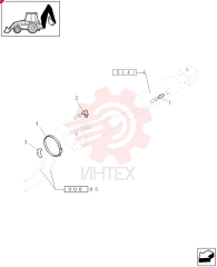 HYD CONNECTOR,1" - 14 ORFS x 1-1/16 - 12 ORB