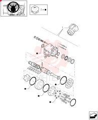 HYDRAULIC STEERING 87360432
