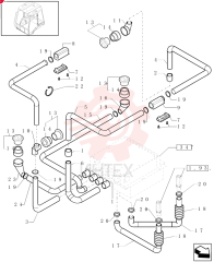 HOSE,47.00 mm ID x 52.00 mm 85819452 (2)